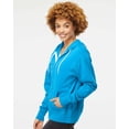 thumbnail image 2 of Independent Trading Co. Unisex Lightweight Full-Zip Hooded Sweatshirt, 2 of 5
