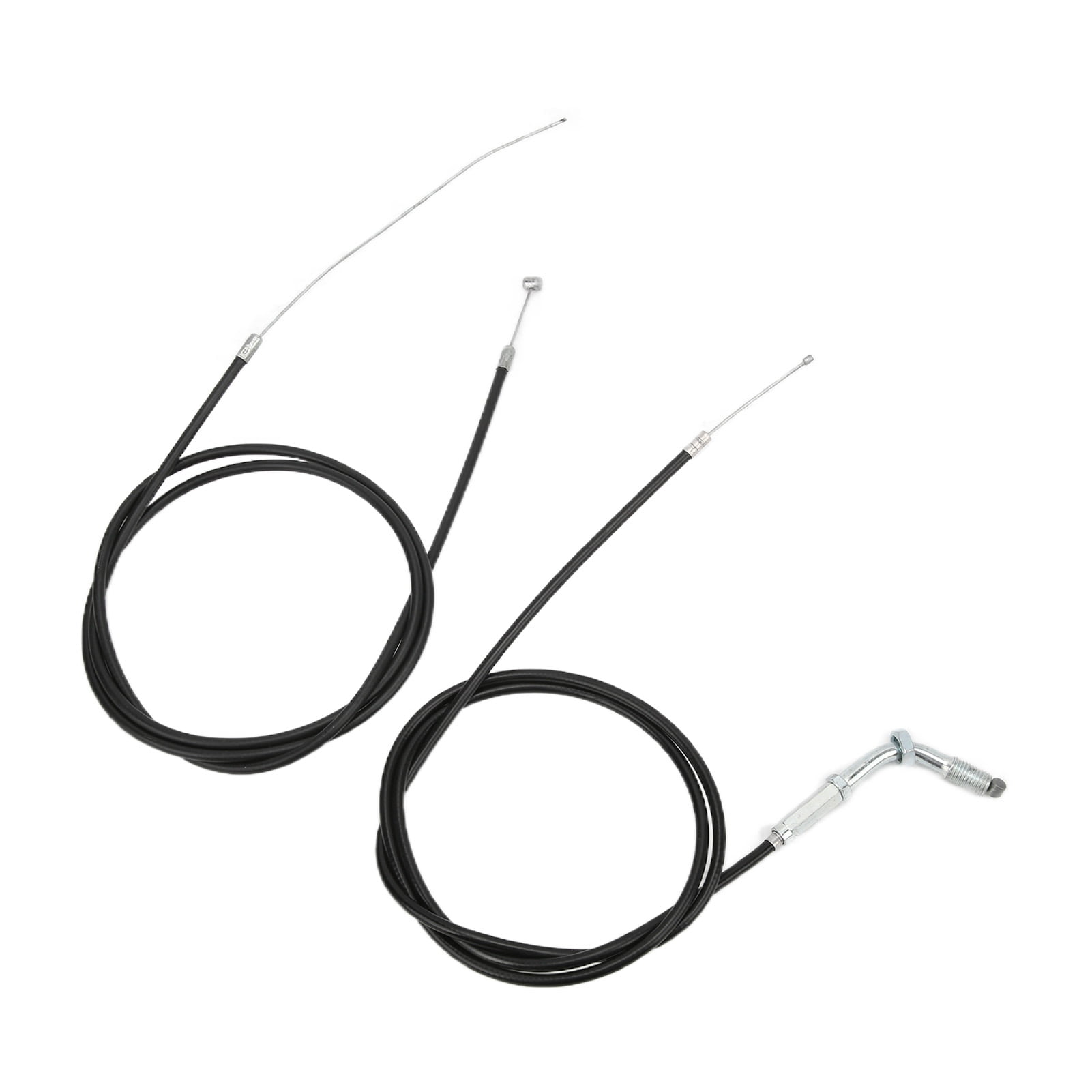 Throttle Cable Kit, Stable Black Motorized Parts Rustproof For 49cc