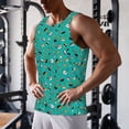 thumbnail image 6 of Haiem Sushi (3) Men Workout Tank Top Gym Bodybuilding Sleeveless Muscle T Shirts Athletic Tank Breathable Workout Shirt-4X-Large, 6 of 8