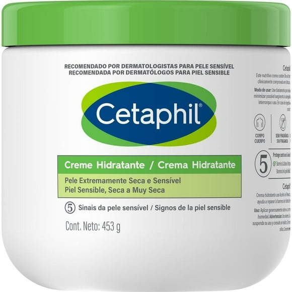 Crema hidratante Cetaphil para piel seca a muy seca 453 g
