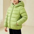 thumbnail image 2 of ITSAME Boys Quilted Puffer Jacket (1-8) Lightweight Hooded Zip Up Winter Warm Coat with Pockets Size 5T, 2 of 6