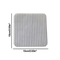 thumbnail image 4 of Non-Slip Carpet Grippers | 4-Pack Washable Self-Adhesive Pads | 10x10cm Polyester Rug Anti-Slip Stickers for Home Floor Safety, 4 of 7