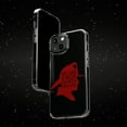 thumbnail image 6 of DistinctInk Clear Hybrid Case for Apple iPhone 14 Pro (6.1" Screen) - Feel Safe at Night Sleep with a Firefighter - Tempered Glass Back, 6 of 9