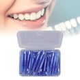 thumbnail image 4 of Interdental Brush, Braces Brush Slim Practical Flexible Convenient  For Children For Orthodontic Care Blue, 4 of 8