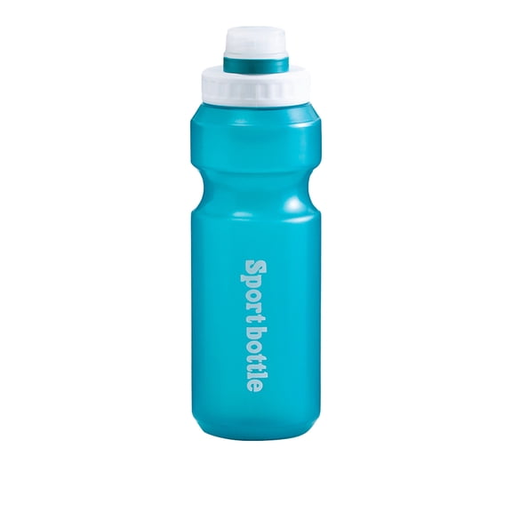 Kyusrd 750ML Sports Water Bottle for Men Women,Portable Leak Proof Plastic Drinking Bottle with Large Capacity,Reusable BPA-Free Bottle for Outdoor Cycling Fitness Hiking & Gym