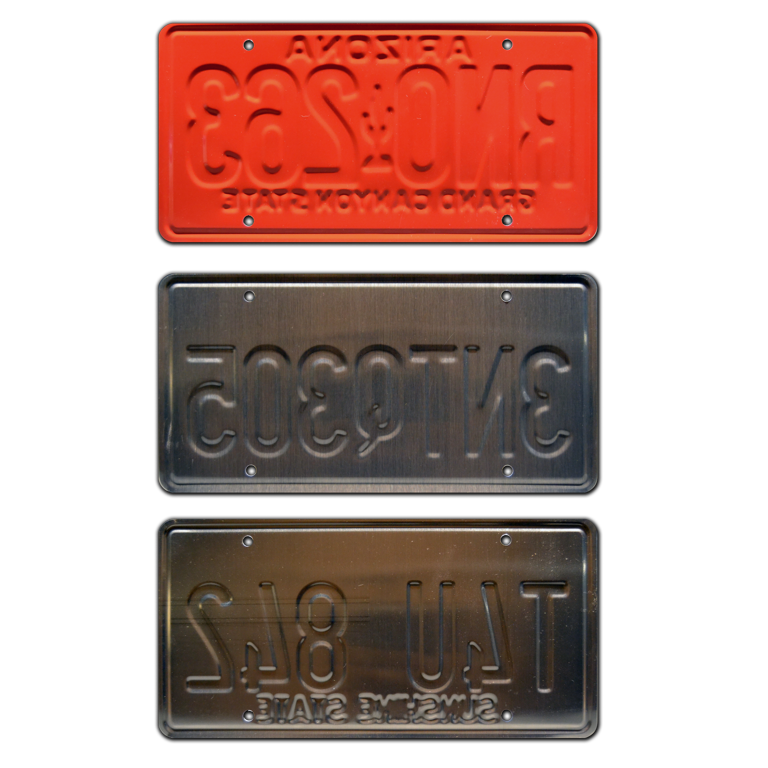 Fast And Furious Paul Walker Supra Prop License Plate - Stamped Metal Replica