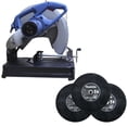 thumbnail image 1 of Cortadora metales Ind. 14´ 2200W DongCheng + 3 discos Makita, 1 of 11