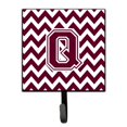 thumbnail image 1 of "Treasures Letter Q Chevron Maroon and White Correa o llavero CJ1051-QSH4, pequeño, multicolor" Caroline's Treasures CJ1051-QSH4, 1 of 1