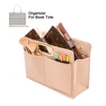 thumbnail image 4 of Organizador de bolsos de tamaño personalizado, organizador de bolsos de fieltro con asa dorada, moldeador de bolsos y bolsas, forro para libros y más, 4 of 5