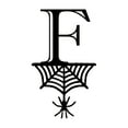 thumbnail image 2 of Mikilon Halloween Ornaments, Halloween 26 Letter Decoration Hang Tag, Spider Hang Tag, F, 2 of 9