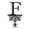 F, variant on 2024 Fall Clearance Halloween 26 Letter Decoration Hang Tag, Spider Hang Tag