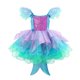 thumbnail image 1 of Vestido de Princesa Elsa y Anna para niñas, disfraz de fantasía de la Sirenita Ariel, Halloween Fivean unisex, 1 of 2
