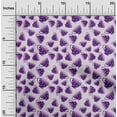 thumbnail image 2 of oneOone Polyester Spandex Purple Fabric Utensils Tea Cups Sewing Material Print Fabric By The Yard 56 Inch Wide, 2 of 4