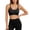 1-Black, variant on Wireless Jelly Bras for Women Seamless Full Coverage Tshirt Bra Soft Padded Supportive No Underwire Push up Bralette with Adjustable Strap and U Shaped Back Design 1-Black XXXL