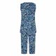 thumbnail image 4 of Conjunto de Verano para las Mujeres Impreso Cuello Redondo sin Mangas Y Pantalones, Casual Dos Piezas para las Mujeres, 4 of 8