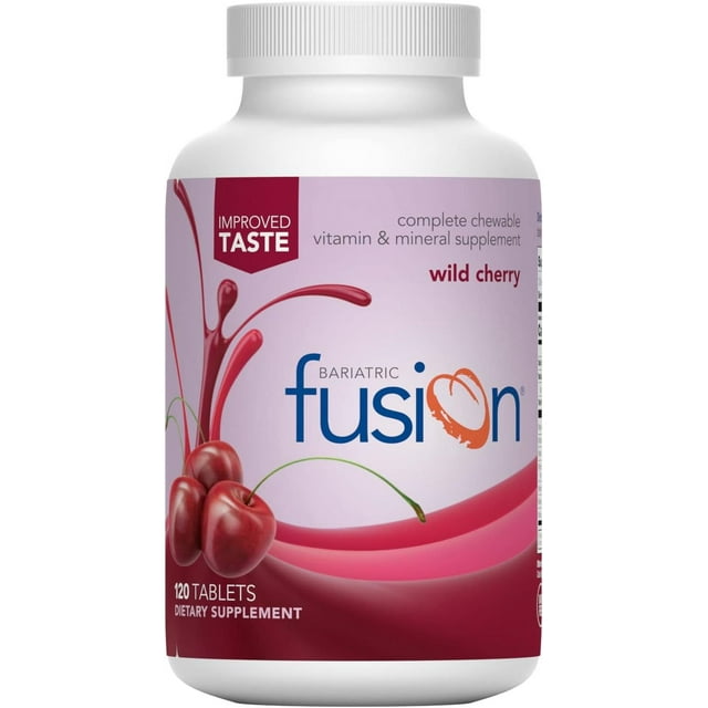 Bariatric Fusion Complete Vitamin & Mineral Wild Cherry | 120 Servings | 120 Capsules