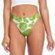 thumbnail image 1 of Balery Green Various Lemons Tangas de Algodón para Mujer con Estampado – Ropa Interior Sexy, Transpirable, G-string-X-Small, 1 of 6