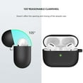 thumbnail image 2 of Soft Silicone Cover For Apple Airpods Pro Protective Case Bluetooth Wireless Earphone Cover For Air Pods Pro Protective Box Case, 2 of 7