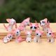 thumbnail image 1 of Juego de 9 figuras pequeñas Kawaii de Chi, el gato, para decoración de jardín, juguete de 3 cm, 1 of 5