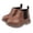 Brown, variant on mgoYE Toddler Boys Girls Ankle Combat Boots Comfort Hiking Shoes Outdoor Four Seasons 7