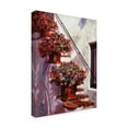 thumbnail image 2 of Trademark Fine Art 'Floral Stairway' Canvas Art by David Lloyd Glover, 2 of 2