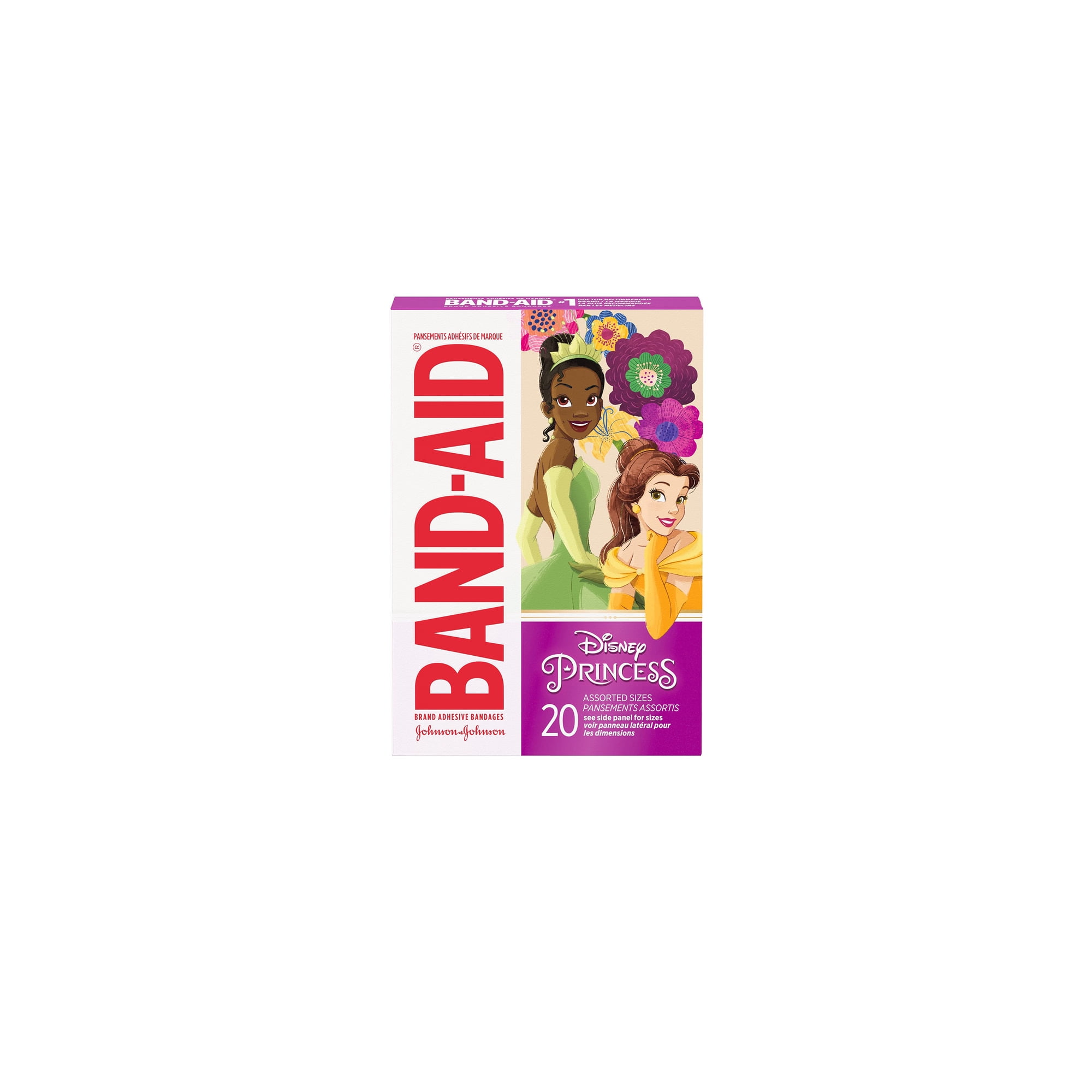 Band-Aid Disney Princess Adhesive Bandages - 20ct (Pack of 4)