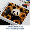 thumbnail image 6 of Panda Square Non-Slip Rubber Bottom Printed Desk Mat Mouse Mat Gaming Mousepad Desk Pad - 8.3x9.8 Inch, Suitable for Office and Gaming, 6 of 6