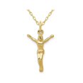 thumbnail image 1 of Collier Pendentif Crucifix en Or Jaune 10K avec Chaîne, 1 of 4