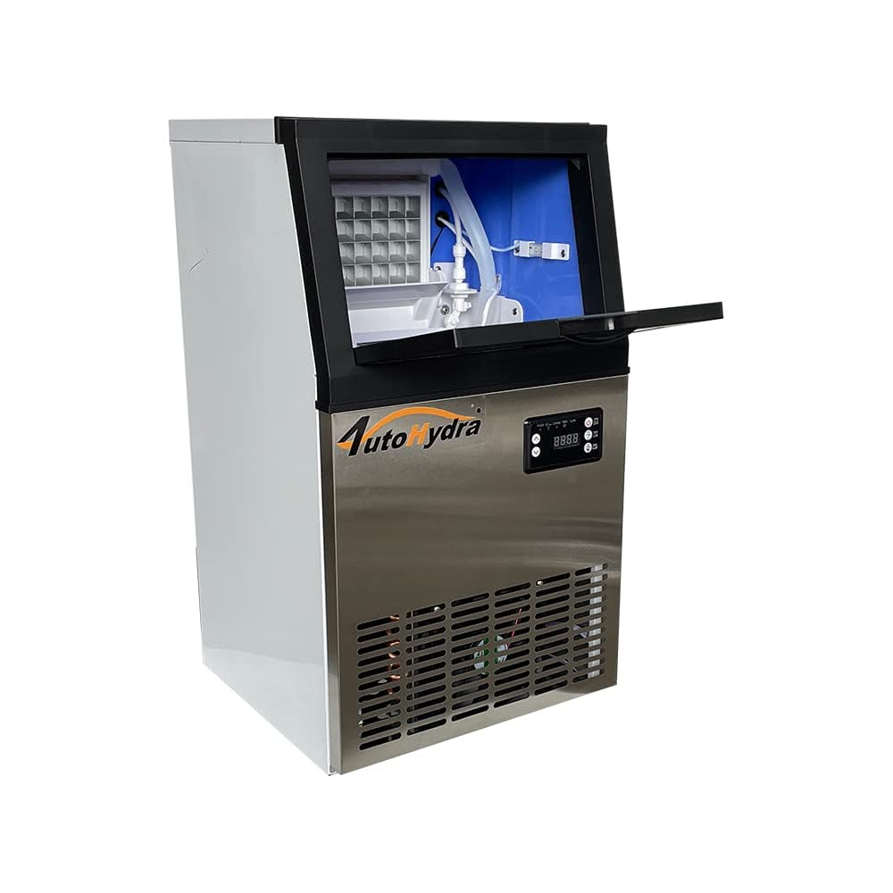 HPDAVV Commercial Ice Maker 100LBS/24H Ice Make Machine 45 Ice