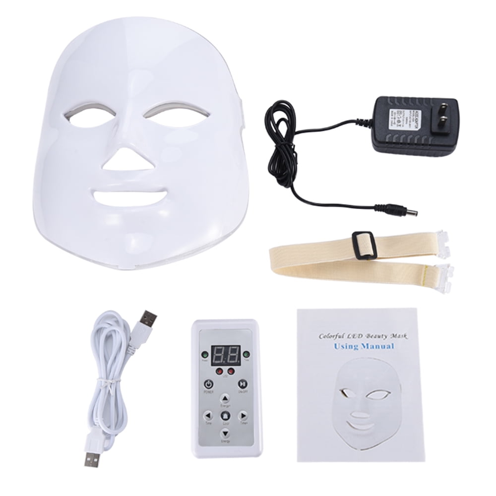 Pretty See LED Facial Mask Skin Rejuvenation Therapy Device Photon