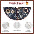 thumbnail image 5 of Kll Nautical Christmas Tree Skirt 36",Party Decorations Farmhouse For Christmas Decorations Holiday Party, 5 of 8