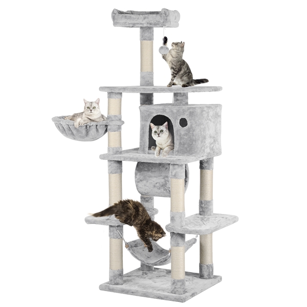 american girl gray cat pet set
