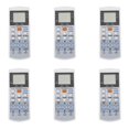 thumbnail image 1 of 6X Acondicionador Control Remoto de Aire Acondicionado para Controlador A75C3407 A75C3623 A75C3625 KTSX003 A75C3297, 1 of 5
