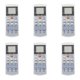 thumbnail image 1 of 6X Acondicionador Control Remoto de Aire Acondicionado para Controlador A75C3407 A75C3623 A75C3625 KTSX003 A75C3297, 1 of 5