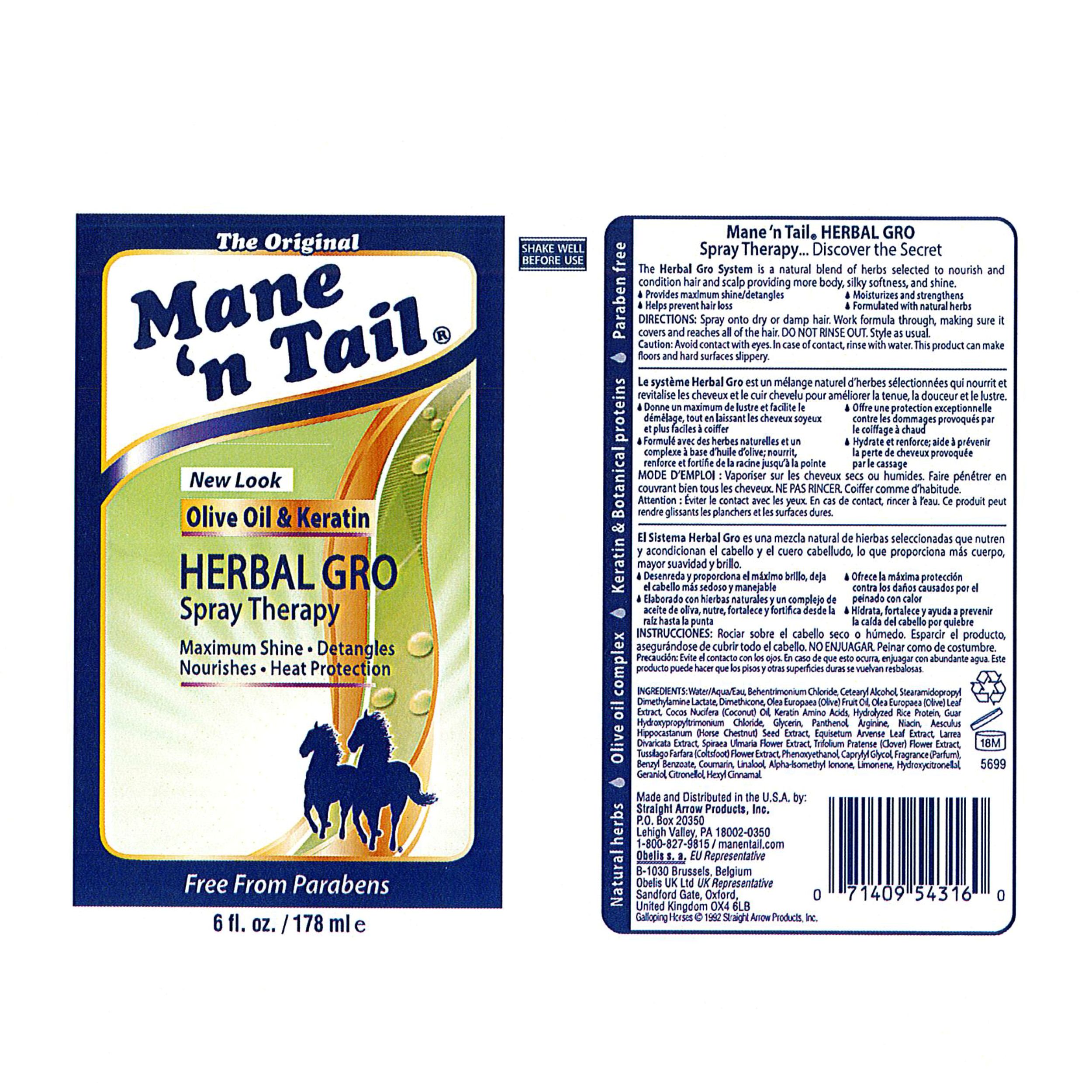 Mane 'n Tail Herbal Gro Hair Therapy Spray, 6 oz. photo 4
