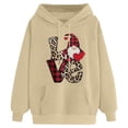 thumbnail image 6 of Sawvnm Fashion Women's Printing Long Sleeve Pocket Casual Pullover Shirt Blouse, 6 of 6