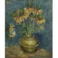 thumbnail image 2 of van Gogh, Vincent 20x23 Gold Ornate Wood Framed with Double Matting Museum Art Print Titled - Imperial Fritillaries in a Copper Vase, 2 of 4