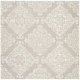 thumbnail image 6 of SAFAVIEH Glamour Georgene Damask Area Rug, Silver/Ivory, 2' x 3', 6 of 10