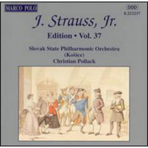 J. Strauss - Vol. 37 - Music & Performance - CD