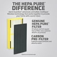 thumbnail image 2 of GermGuardian Air Purifier Replacement Filter E, HEPA Pure, for Models AC4100 Series, 2 of 6