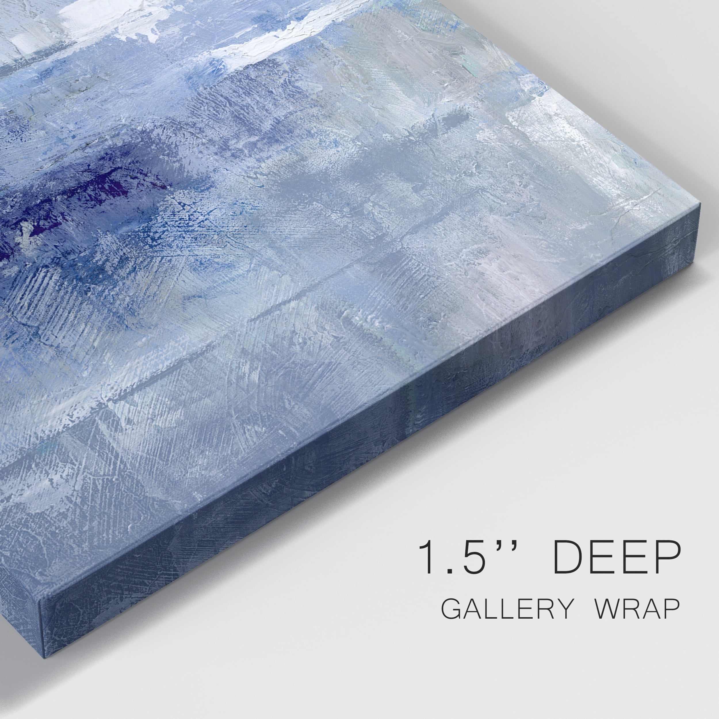 Bay View Indigo Premium Gallery Wrapped Canvas - Ready to Hang - 40 x 60