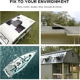 thumbnail image 6 of EF EcoFlow 2Pcs 100W 12V Solar Panel, High Efficiency Monocrystalline PV Modules, IP68 Waterproofing, Ideal for RV,Marine Rooftop, Farm Battery, Power Kits & Ecosystem, 6 of 8