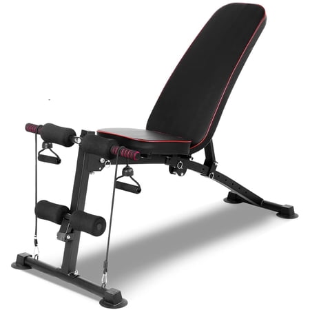 Pirecart Adjustable Weight Bench Foldable Workout Bench, 330lbs