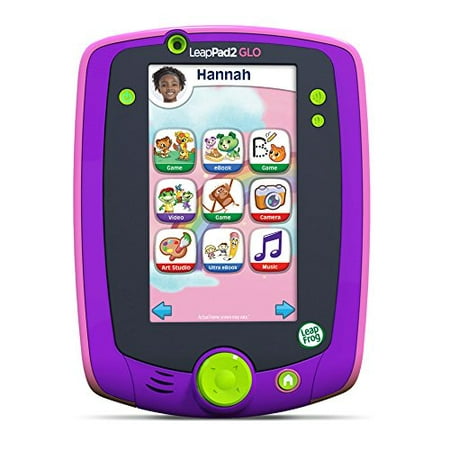 LeapFrog LeapPad Glo Kids Learning Tablet, Purple