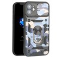 thumbnail image 3 of Étui iPhone avec Support, Double Couche Hybride en Silicone, Protection, iPhone 13Pro Rose, 3 of 7