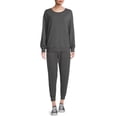 thumbnail image 4 of Reebok Women's and Women's Plus Lounge Joggers, 4 of 7