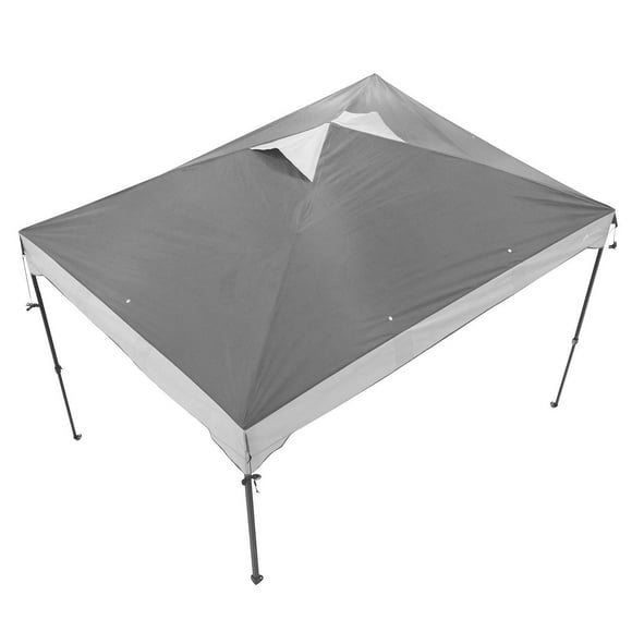 Ozark Trail 12Ft x 9Ft Instant Canopy Top, Grey Color, Outdoor Canopy Type -Pop-up , Polyester Fabric