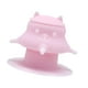 thumbnail image 1 of Biberón de silicona para recién nacidos con cuatro boquillas y tazón elevado para leche. Rosa, 1 of 9