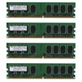 thumbnail image 1 of 4X Memoria RAM DDR2 de Escritorio de 2GB 800MHz 2RX8 DIMM PC2-6400U Alto Rendimiento para Placa Base AMD, 1 of 5