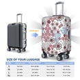 thumbnail image 2 of Travel Luggage Cover Protector - Abstract Floral A Anti-Scratch Suitcase Covers Fits 18-32 Inch Luggage, 2 of 5